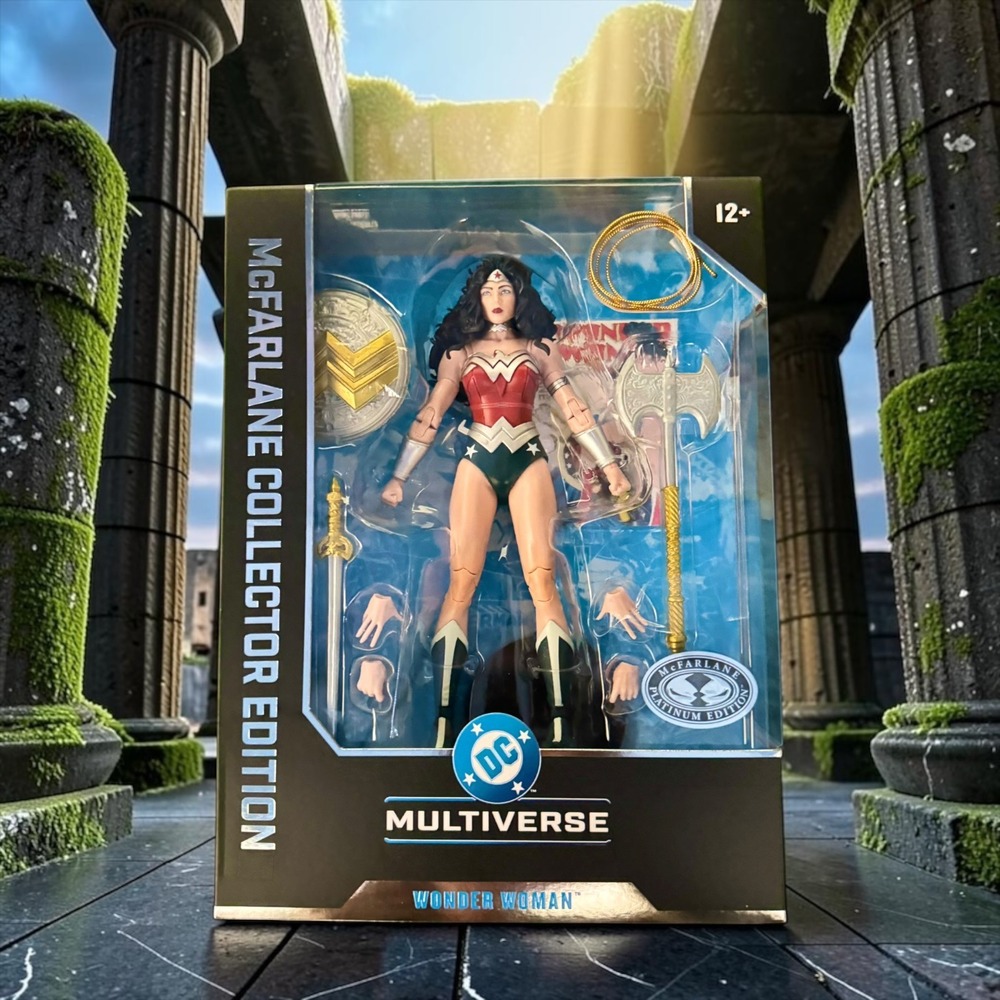 Mcfarlane Wonder Woman 80's (Platinum) *READY TO SHIP*